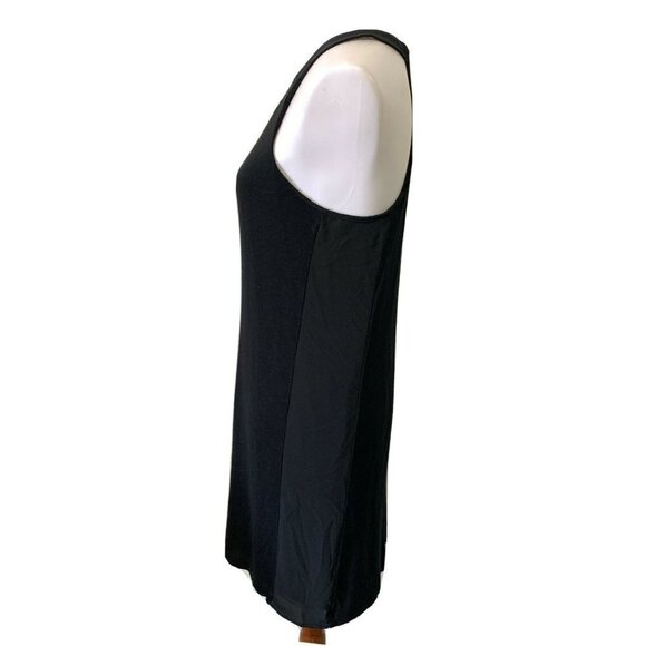 Lou & Grey Black Textured Sleeveless Tank Dress - Picture 3 of 6